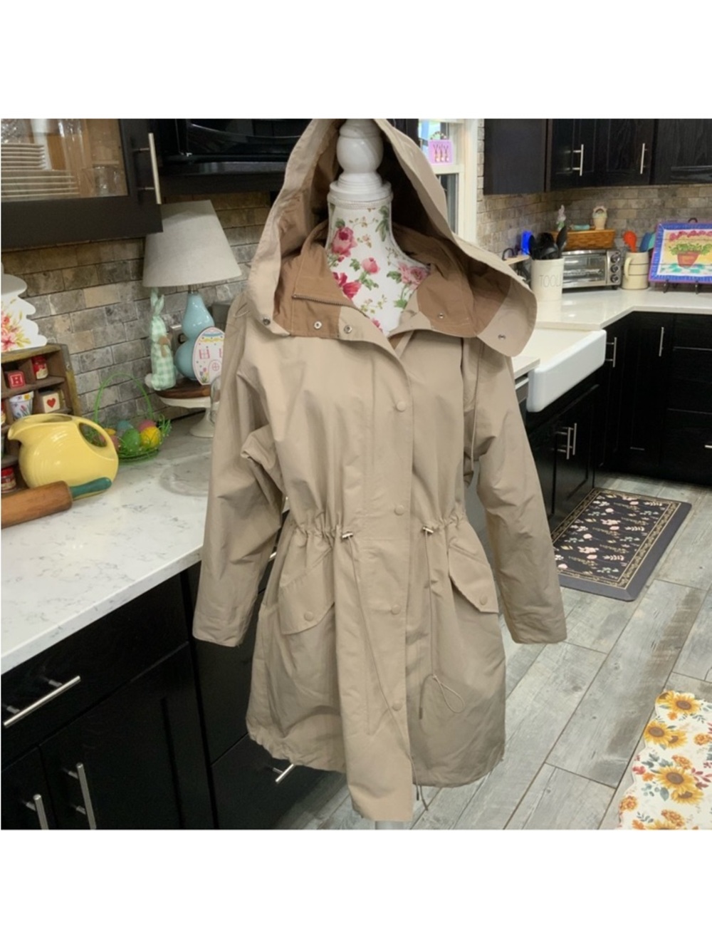 H&M Hooded Rain Jacket